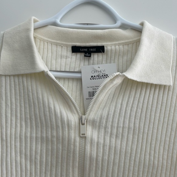 Love Tree Zipper Cardigan - Picture 4 of 6